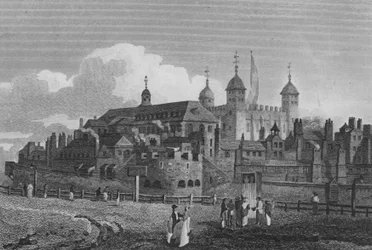 The Tower of London, from the Hill