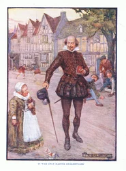 It was only master Shakespeare