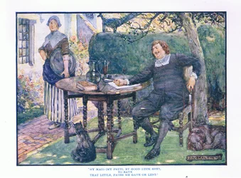 My maid (My Prue), by good luck sent, from English Literature published by T C & EC Jack, c.1920