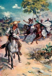 Mungo Park, Pursued by Moorish Robbers