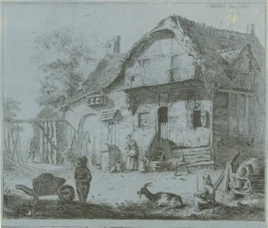 Figures at a Farmstead