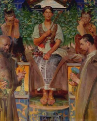 Homage to Art and the Muse