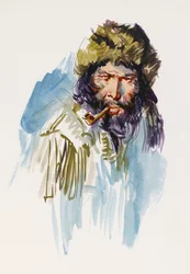 Illustration for Call of the Wild by Jack London