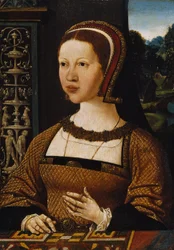 Portrait of a Woman possibly Elizabeth of Denmark