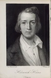 Portrait of the Poet Heinrich Heine