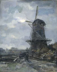 Mill by Moonlight