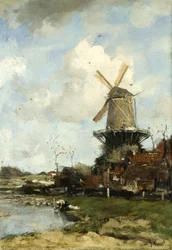 The Mill, Dutch Landscape
