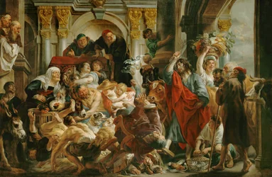 Jesus Expelling the Merchants from the Temple