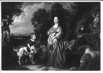 Landscape with Staffage Figures
