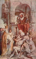 Saint Martin Healing a Possessed Man