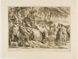 The Master Pulls the Cow Out of the Ditch by its Tail