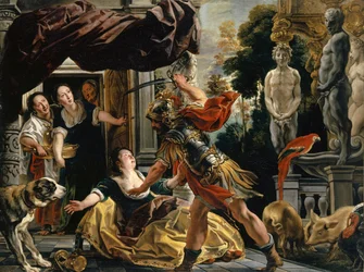 Ulysses and Circe, ca. 1630-1634