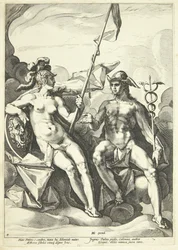 The Alliance between Athena and Mercury (Hermathena)