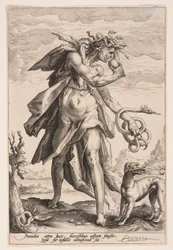 Envy, plate 5 from The Vices