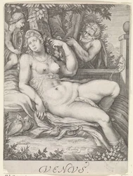 Venus Spied on by a Satyr (Venus)