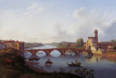 The Ponte a Mare in Pisa