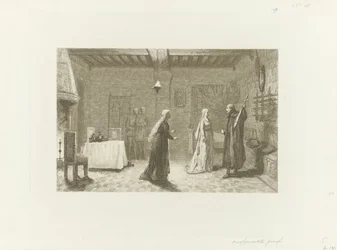 Figures in an Interior of a Castle