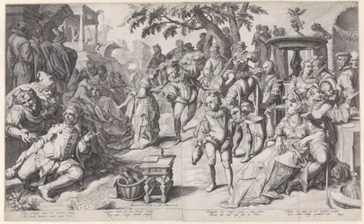 The Prodigal Son Wastes His Money