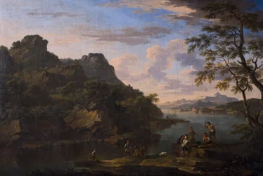 Classical Landscape with Figures