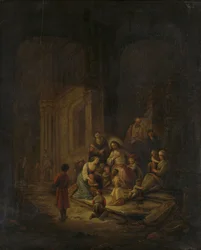 Christ Blessing the little Children