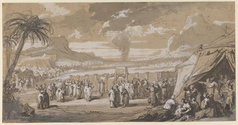 Moses Chooses the 70 Elders