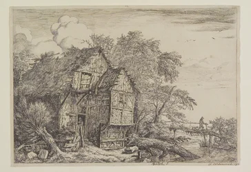 The Cottage and Footbridge