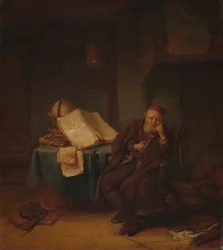 Philosopher in His Study