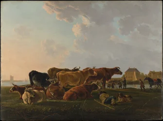 Landscape with Cattle