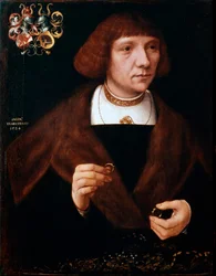 Male portrait with Rings