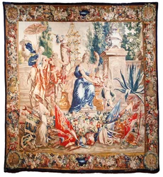 Tapestry of Asia, late 17th century