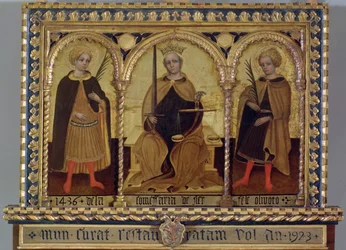 Justice between St. Felix and St. Fortunato