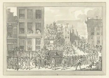 Funeral Procession of Wolter Jan Gerrit Baron Bentinck in Amsterdam, 28 August 1781