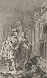 Scipio Aemilianus Before the Ruins of Carthage in the Company of Polybius