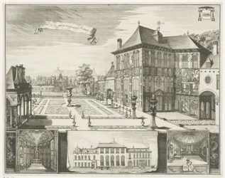 View of the Rubens House in Antwerp
