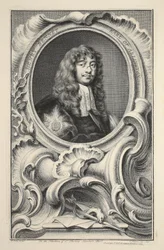 Portrait of Henry Bennet, Earl of Arlington, illustration from 