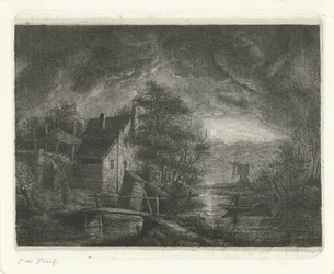 Landscape by Moonlight