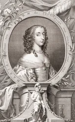 Mary, Princess Royal, Princess of Orange, Countess of Nassau (1631-60) Daughter of King Charles I of England and his wife Henrietta Maria of France, Mother of King William III of England