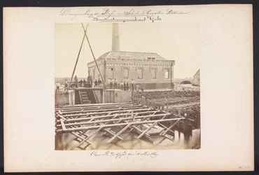 Lower Pumping Station with Screws / Capelle aan den IJssel, May 14, 1869