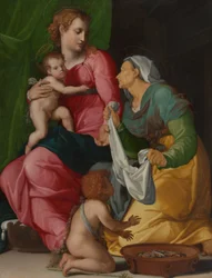 Madonna and Child with Saints Elizabeth and John the Baptist