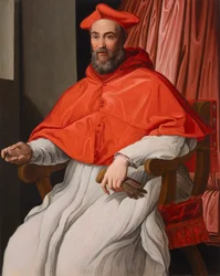 Portrait of Niccolo Gaddi (1537-1591), in cardinal