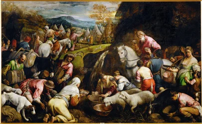 The Israelites Drinking the Water Which Springs Miraculously from the Rock