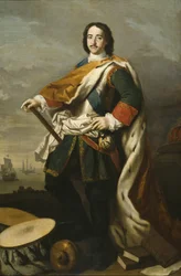 Portrait of Emperor Peter I the Great (1672-1725)