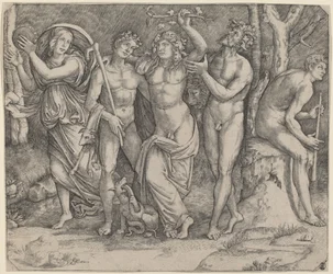 Bacchus and His Attendants