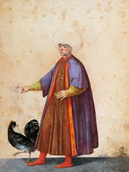 Turkish man wearing turban