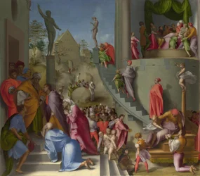 Joseph with Jacob in Egypt from Scenes from the Story of Joseph