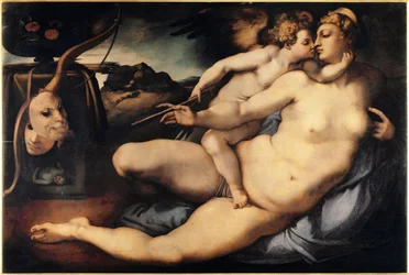 Venus and Cupid