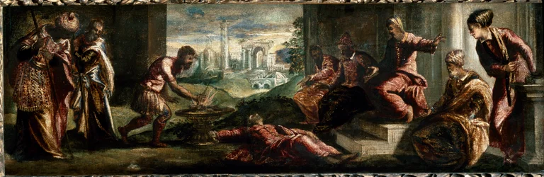 Caius Mucius Scaevola in front of Porsenna