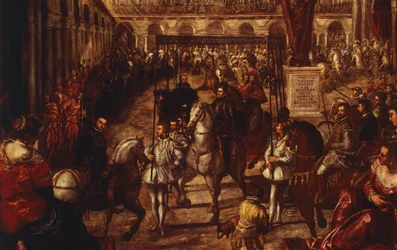 Philip II Received by Francesco Gonzaga in Mantua