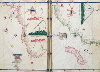 Map of Africa and the Cape of Good Hope, from the 