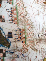 Renaissance map of Europe (after Jacopo Russo), 1528